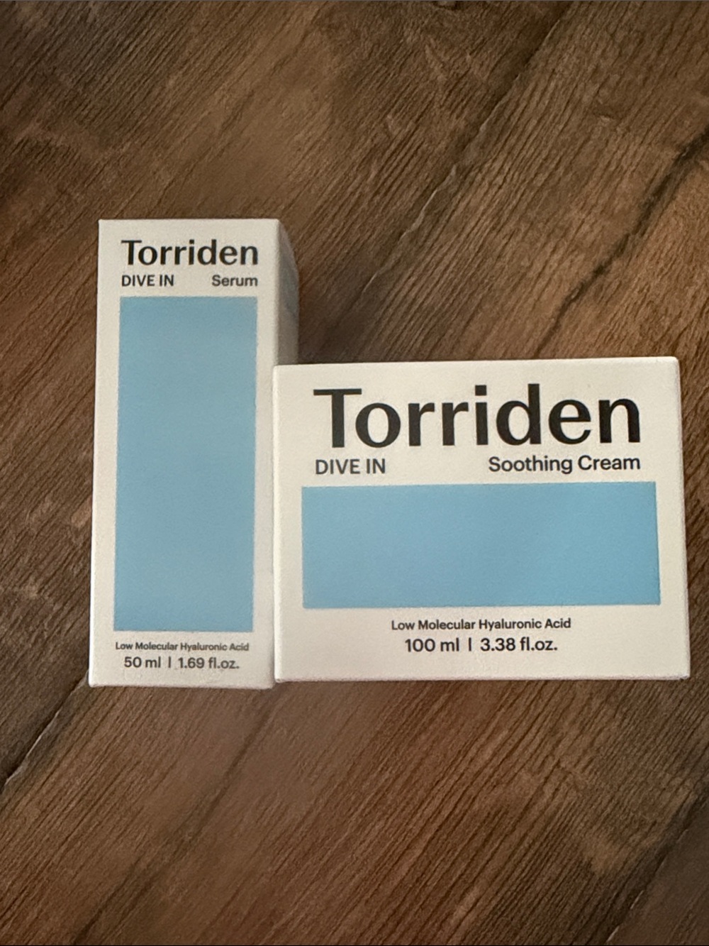 torrid Dive In Soothing Cream & Serum — Light Blue Packaging
